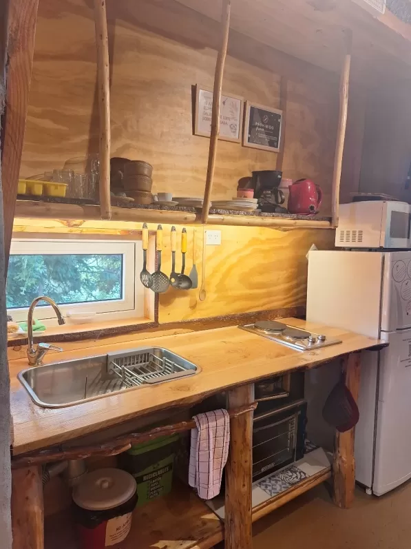 CABAÑA LUNI – Vista al lago, confort y naturaleza para 2 o 3 personas